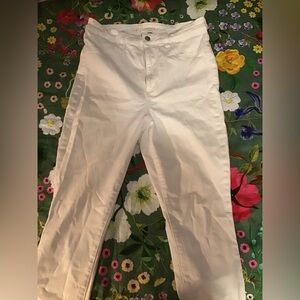 American Eagle| White Skinny Jeans